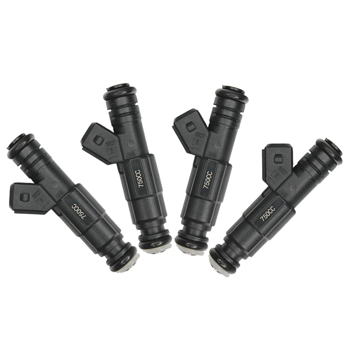 4 x 750cc 70lb 71lb Fuel Injectors for Ford BMW VW Audi 1.8T Turbo 2.3 ...