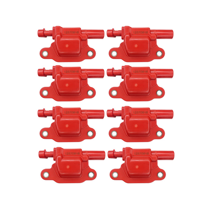 8 x Zündspulen für Chevrolet GMC 12611424 12570616 UF413 4,8 5,3 6,0 6,2 L V8