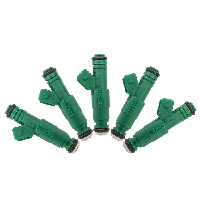 Injecteur de carburant géant vert 5 x 440 cc 42 lb pour Volvo Turbo pour Bosch 0280155968