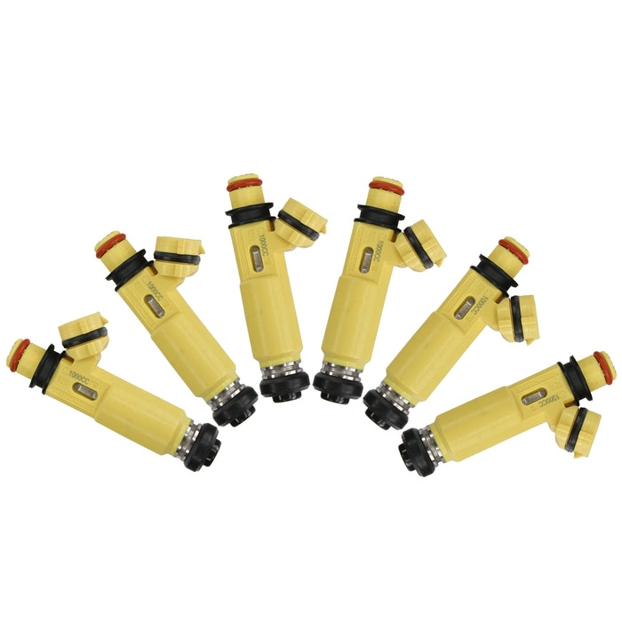 6 x 1000cc Fuel injectors for TOYOTA 1FZ-FE LANDCRUISER FZJ78,79,105 LEXUS