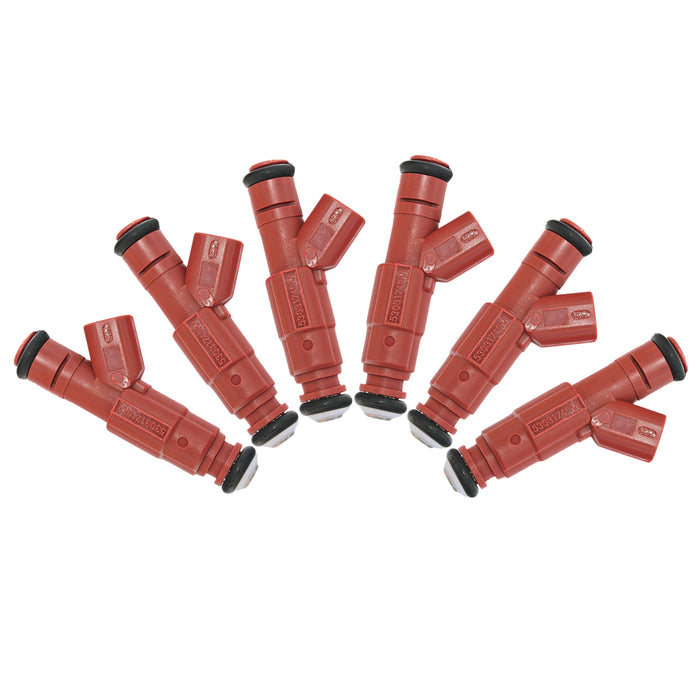 6 fuel injectors 0280155934 for 2000-2003 Dodge Dakota Ram 1500 2500 Van 3.9L V6