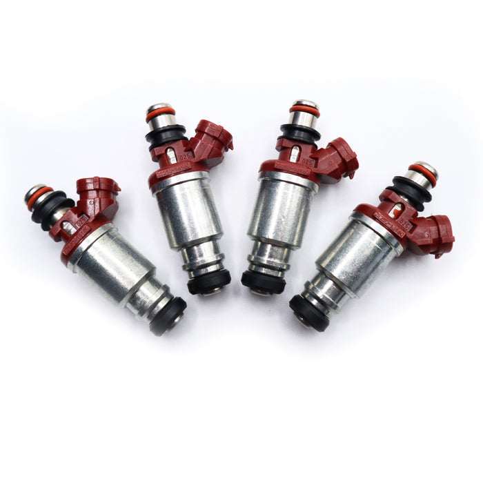 4 pieces 23250-16160 Fuel Injectors Fit 1993 -1997 Toyota Corolla Geo Prizm 1.8L