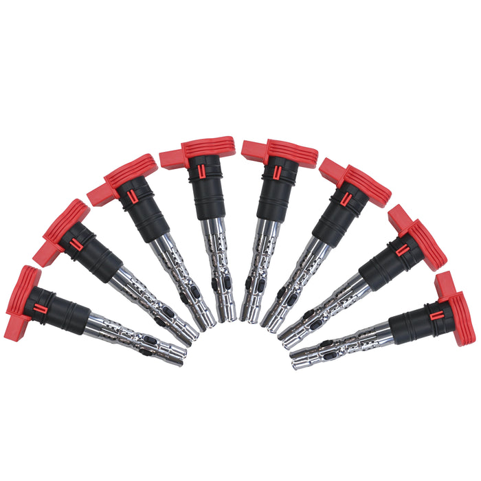 8 x Ignition Coils for Audi Allroad Quattro 2003-2005 / S4 2004-2009 4.2L UF418