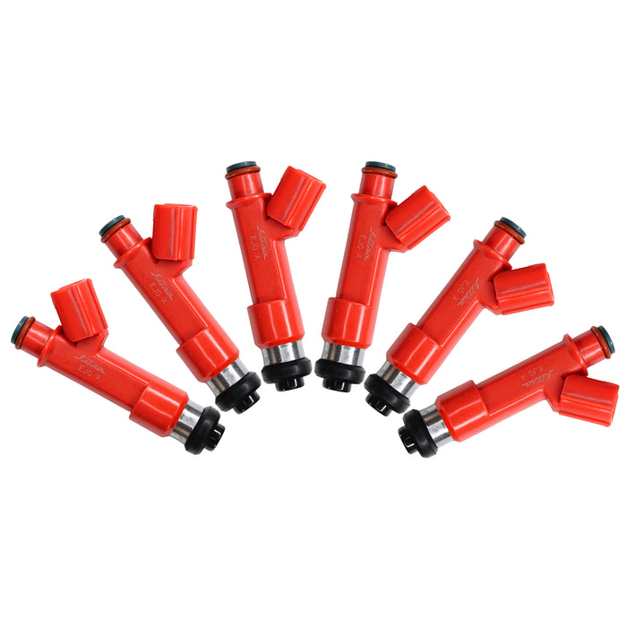 6 x 1400cc fit Denso INJECTORS FOR TOYOTA SUPRA MARK2 VEROSS CHASER 1001-87F90