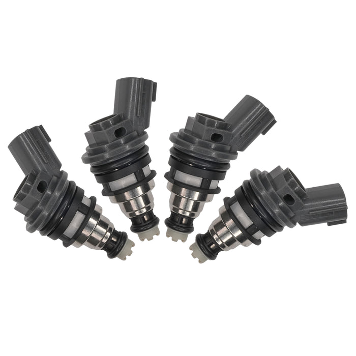 4 x 375cc fuel injectors 16600-67U01 For Nissan Silvia S13 S14 S15 SR20DET