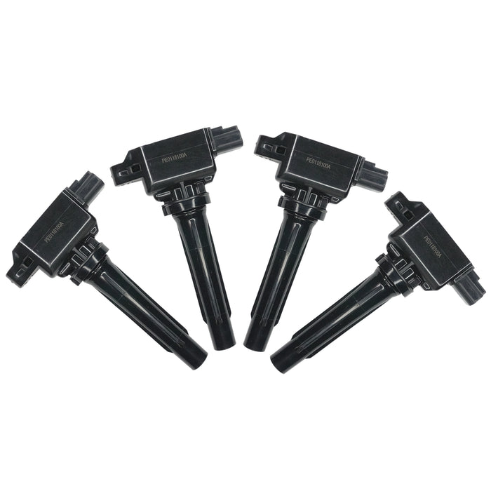 4x Ignition Coils PE0118100A fit 2012-2022 Mazda 3 2016-2021 Mazda CX-3  l4 2.0L
