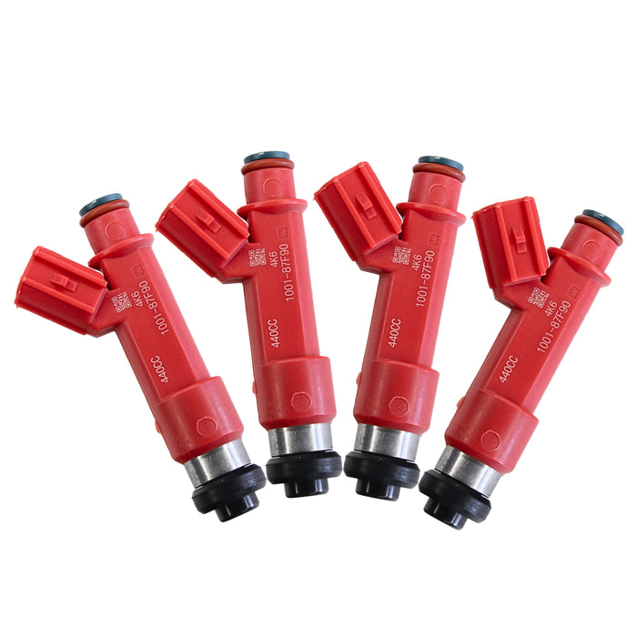 440cc 1001-87F90 Fuel Injectors for Toyota Celica Supra GS300 1ZZ 2ZZ  fit DENSO