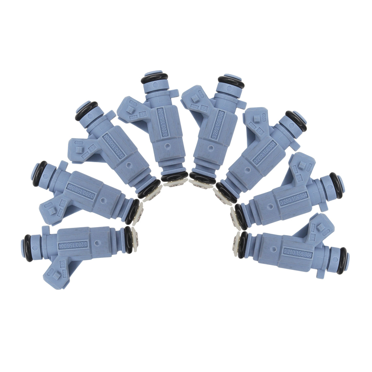 6 x Fuel Injectors for Mercedes 02-04 W203 R170 C32 SLK32 AMG 3.2L V6 ...