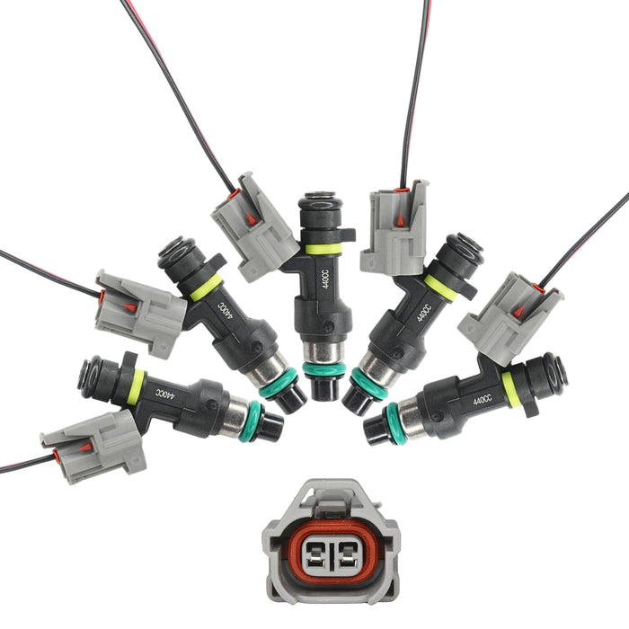5 440cc-Einspritzdüsen für 2009–2010 Ford Focus MK2 RS ST225, hoher Ohm-Wert, passend für DENSO