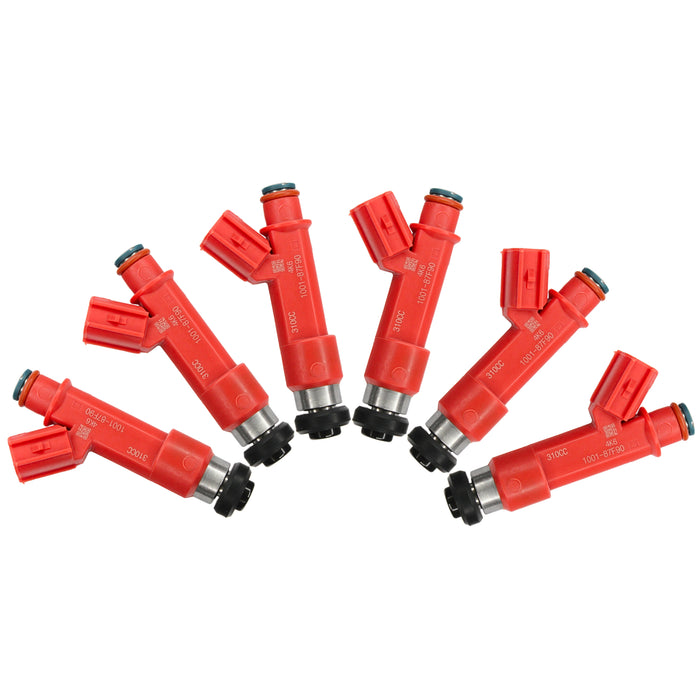 6 x 310cc fit Denso INJECTORS FOR TOYOTA SUPRA MARK2 VEROSS CHASER 1001-87F90
