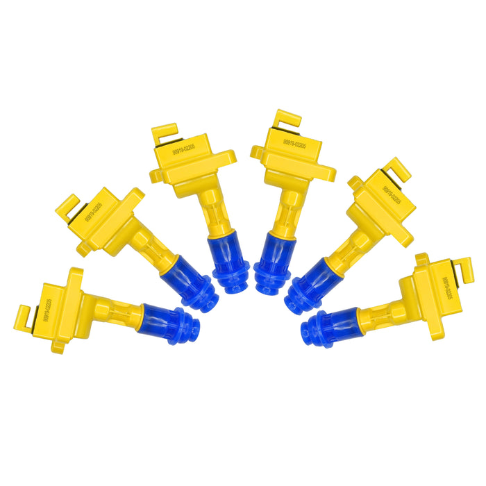 6x High Performance Ignition Coils for 1993-1998 Toyota Supra 3.0L L6 Twin Turbo
