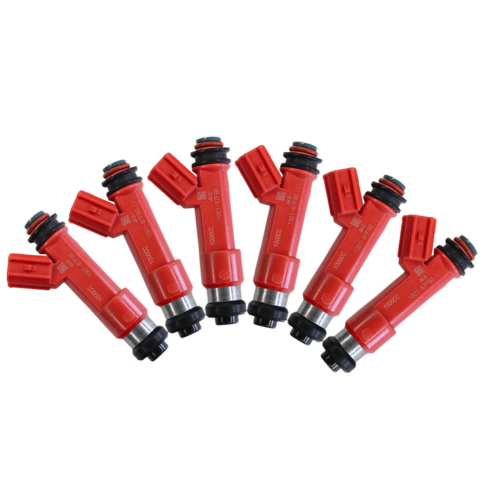 6 x 1000cc fuel injectors for Toyota Aristo-Celica-Supra Lexus 1zz 2zz GS300