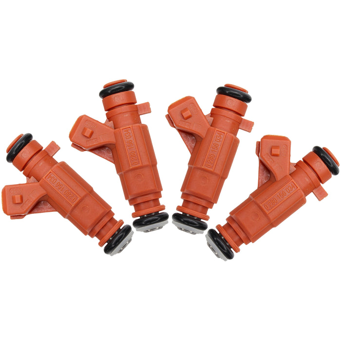 4x Fuel injectors for Peugeot 206 307 1007 405 Partner 1.6 16v TU5JP4 0280156034