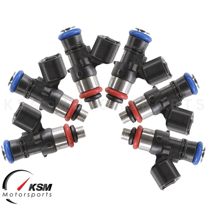 6 x 1200 cc Short EV14, passend für Bosch-Einspritzdüsen E85, sichere hohe Leistung 