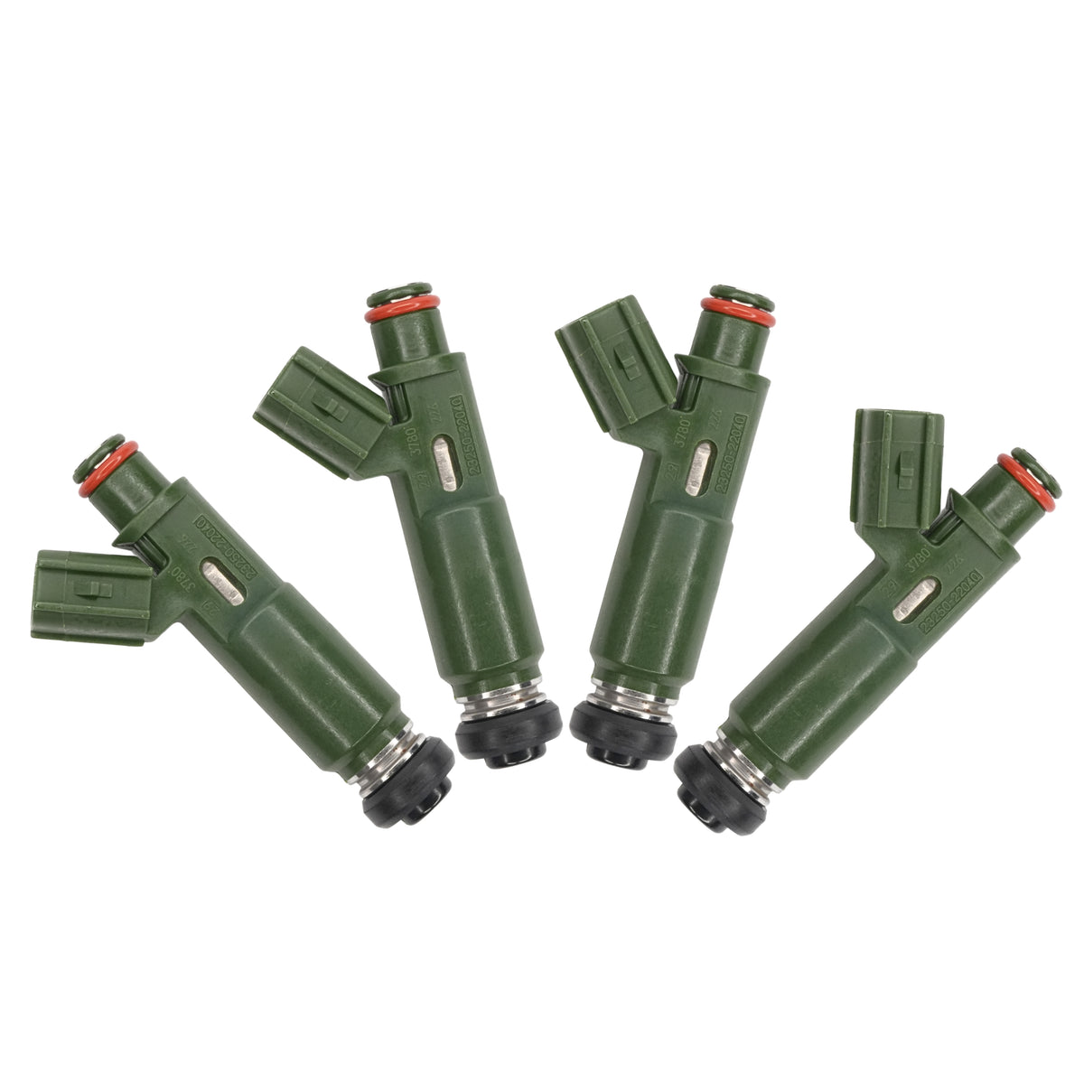 4 x OEM FUEL INJECTORS FOR DENSO 23250-22040 NEW TOYOTA PONTIAC