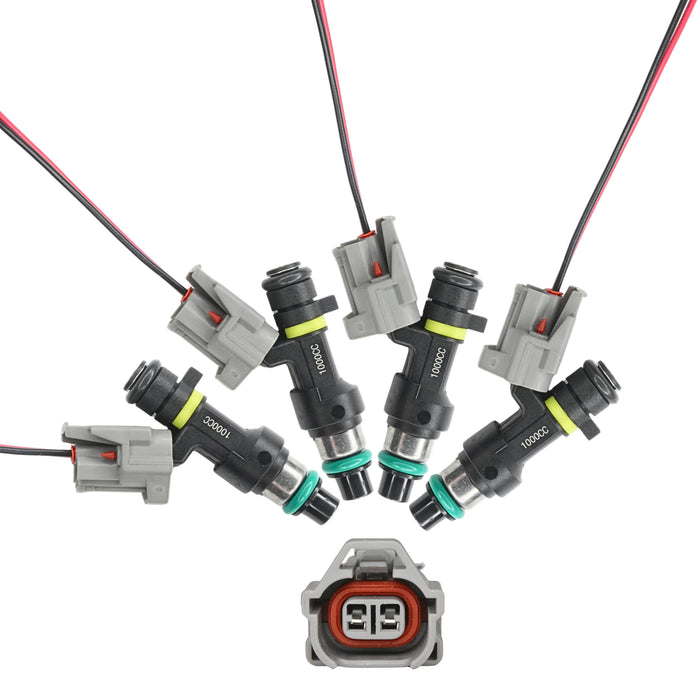 4 x 1000 cc Kraftstoffeinspritzdüse für Honda Acura K20A K24A 02–11 06–09 S2000 Turbo 