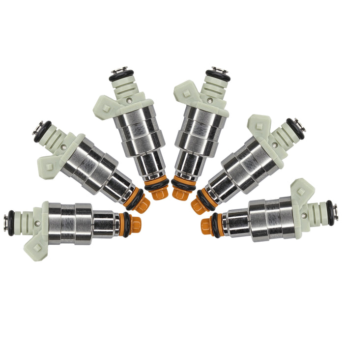 6 x Fuel Injectors 0280150129 For 1987-1993 Jaguar Vanden Plas XJ6 XJS 3.6L 4.0L