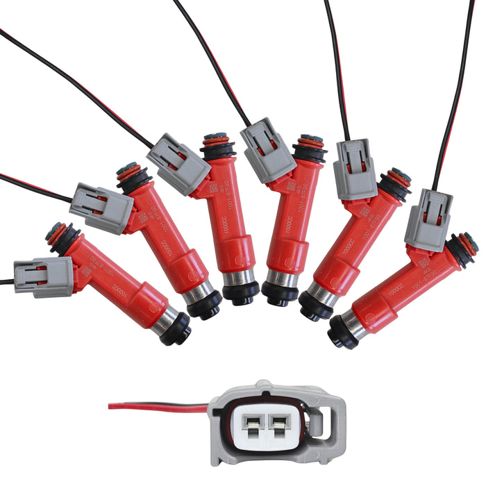 1000cc Fuel Injectors for Nissan RB20DET RB26DETT R32 R33 R34 GTR E85 fit DENSO