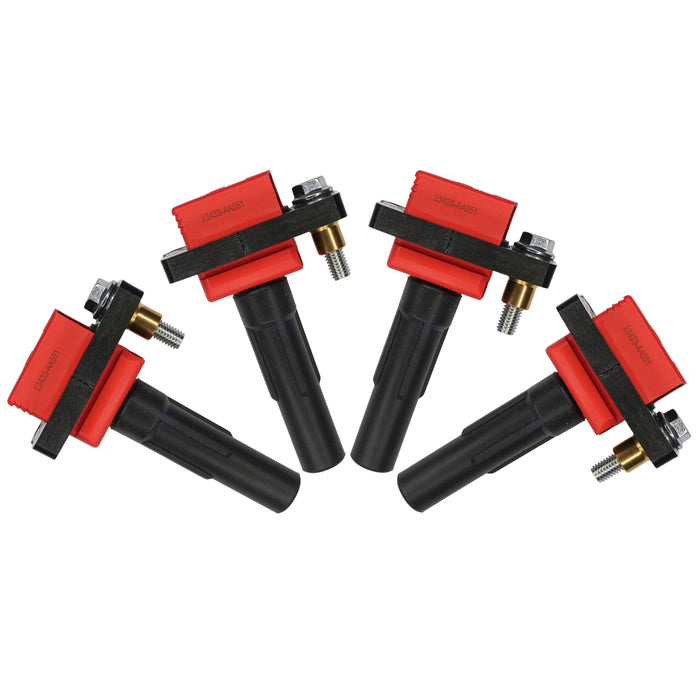 4 x performance Ignition Coils for 03-05 Subaru Impreza WRX Saab 9-2X 2.0L UF528