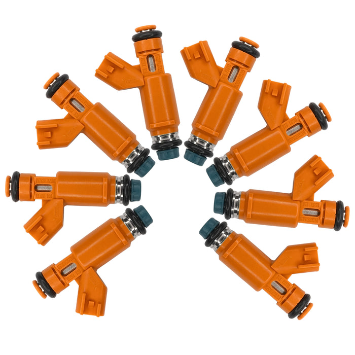8x Fuel Injector for 2003-2006 Jaguar XK8 XJ8 S-Type Vanden Plas V8 4.2L AJ82353