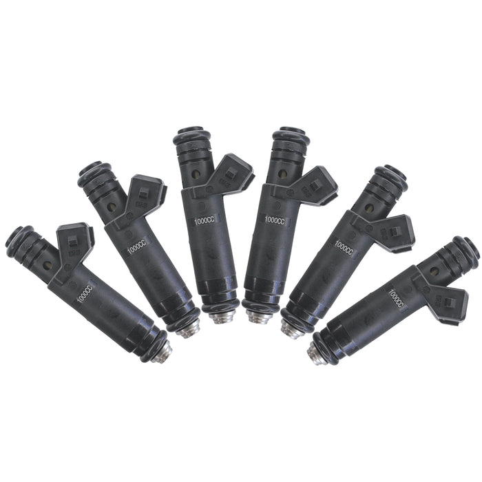6 1000cc fit Siemens Deka 95LB High Impedance Fuel Injectors EV1 110324 FI114992