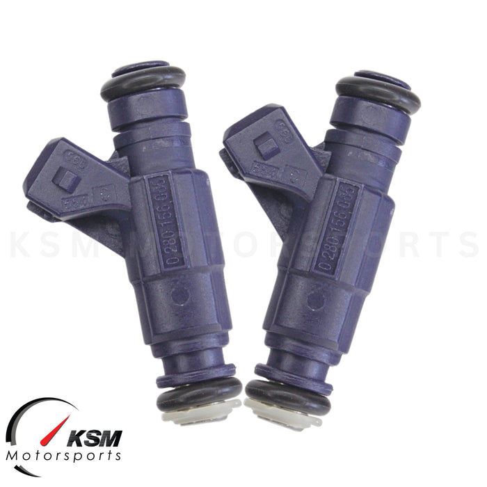 4 x Fuel Injectors for 00-06 Audi Volkswagen 1.8L I4 Turbo fit Bosch 0280156065