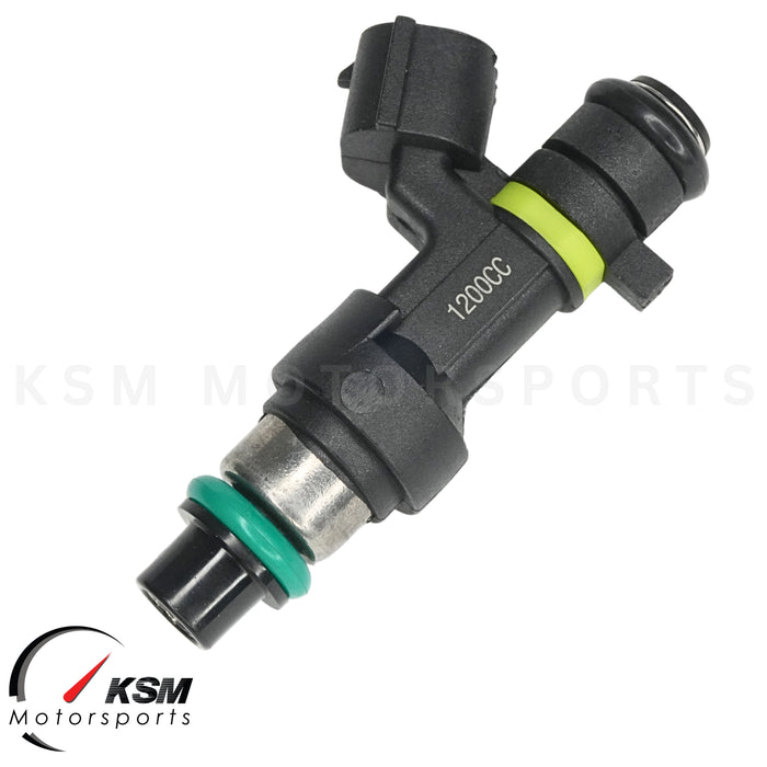 4x 1200cc fuel injectors for 02-11 Honda Acura K20A K24A 06-09 S2000 Turbo Denso