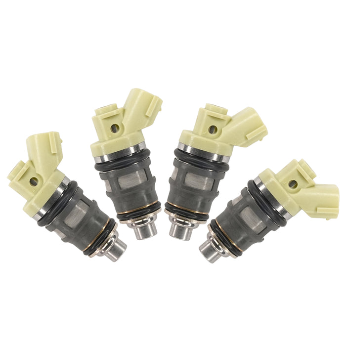 4 x 540cc 550cc fit DENSO FUEL INJECTORS for TOYOTA 3SGTE 4AGE 20V SIDE FEED