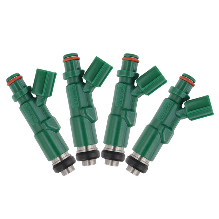 4 x Fuel Injector 23250-21020 for 00-05 Toyota Yaris P1 NCP13 Verso P2 NCP21 1.5
