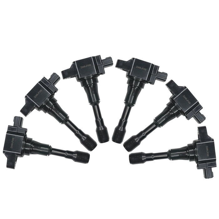 6 x Ignition Coil Pack for NISSAN R35 GT-R 3.8L VR38DETT NISMO 22448-JF00B UF638