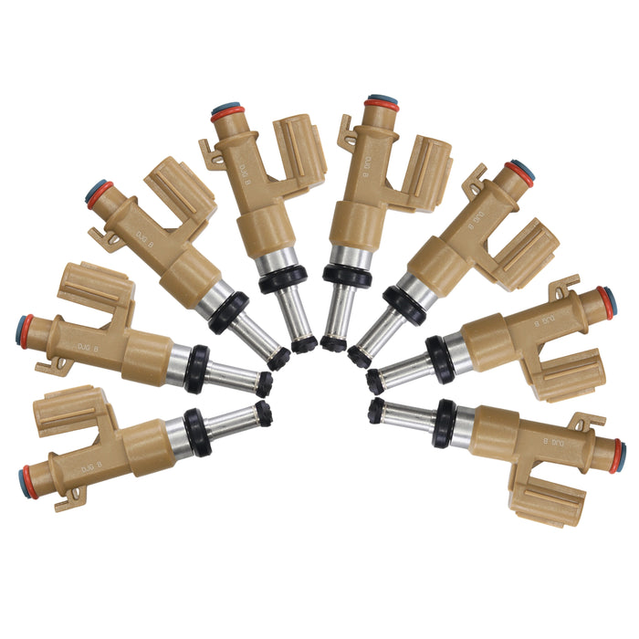 8 x Fuel Injectors for 2008-2021 Toyota Land Cruiser Sequoia Tundra 4.6L 5.7L V8