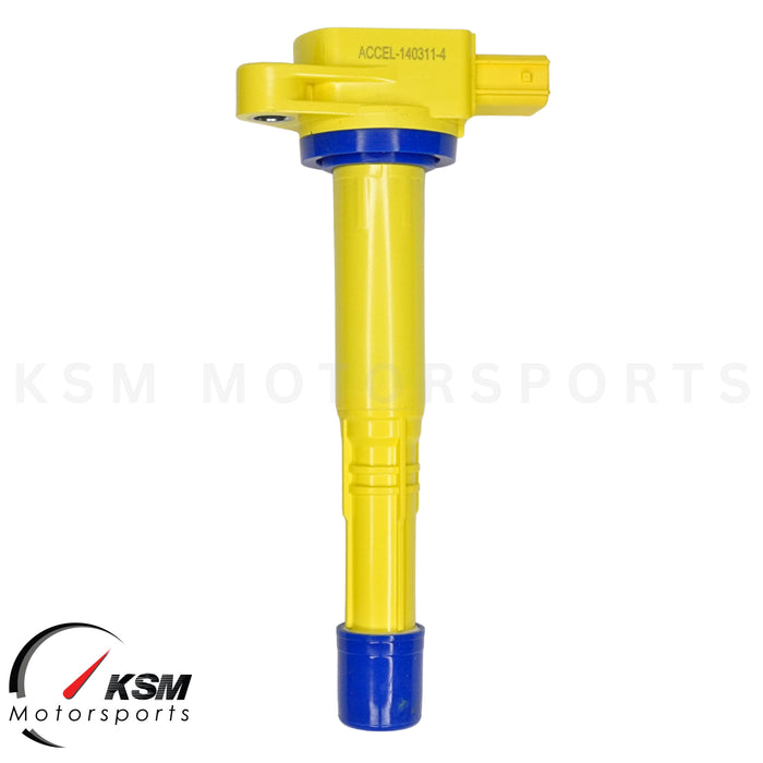 4 OEM Ignition Super Coil FOR Honda / Acura K20 K20A2 K20Z1 K20Z3 K24 FIT Accel