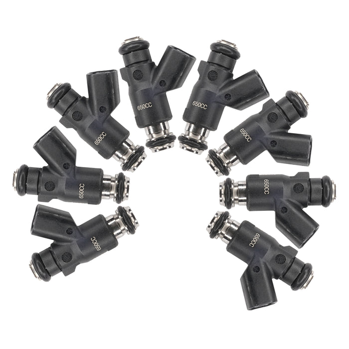 8 650cc fit Delphi Short  Fuel Injectors FOR Commodore LS2 LS3 L77 L98 60lb 62lb
