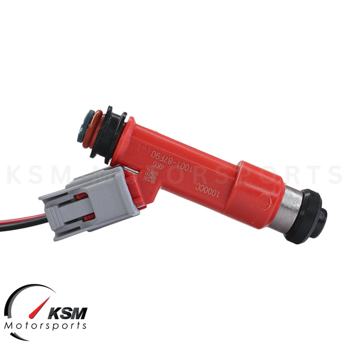 1000cc Fuel Injectors for Nissan RB20DET RB26DETT R32 R33 R34 GTR E85 fit DENSO