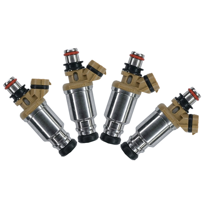 4 x Fuel Injectors 23250-16150 for 1993-1997 Geo Prizm Toyota Corolla 1.6L I4