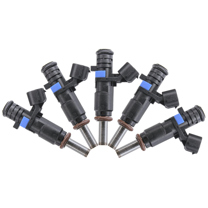 5 x 210cc Fuel Injectors for 2010-2014 Volkswagen Golf Passat 2.5L I5 07K906031C