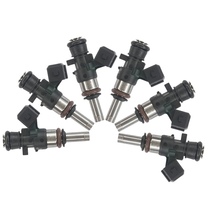 6 x 1600 cc 152 lb Einspritzdüsen passend für Bosch Düsenventil EV14KT Benzin 0280158040 