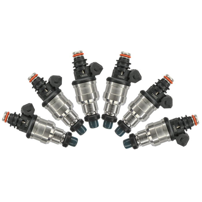 Set of 6 x 1300cc 124LB Fuel Injectors for Honda Acura NSX VTEC DOHC E85