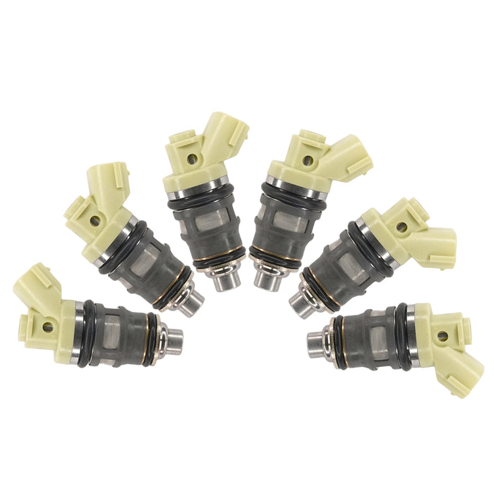 540cc 550cc FUEL INJECTORS for TOYOTA SUPRA JZA80 2JZGTE 2JZ SIDE FEED fit Denso