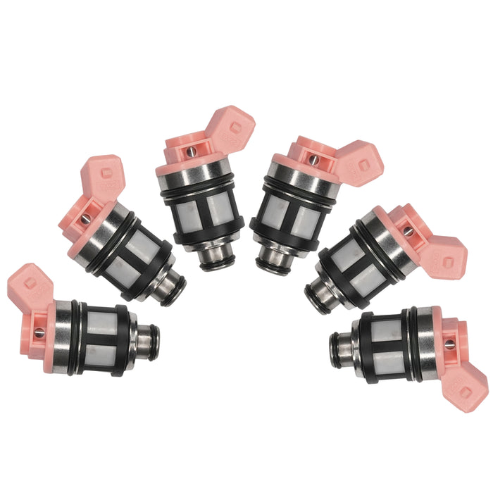 Set of 6 Fuel Injectors for 90-95 Pathfinder PickUp Truck Quest Villager 3.0L V6