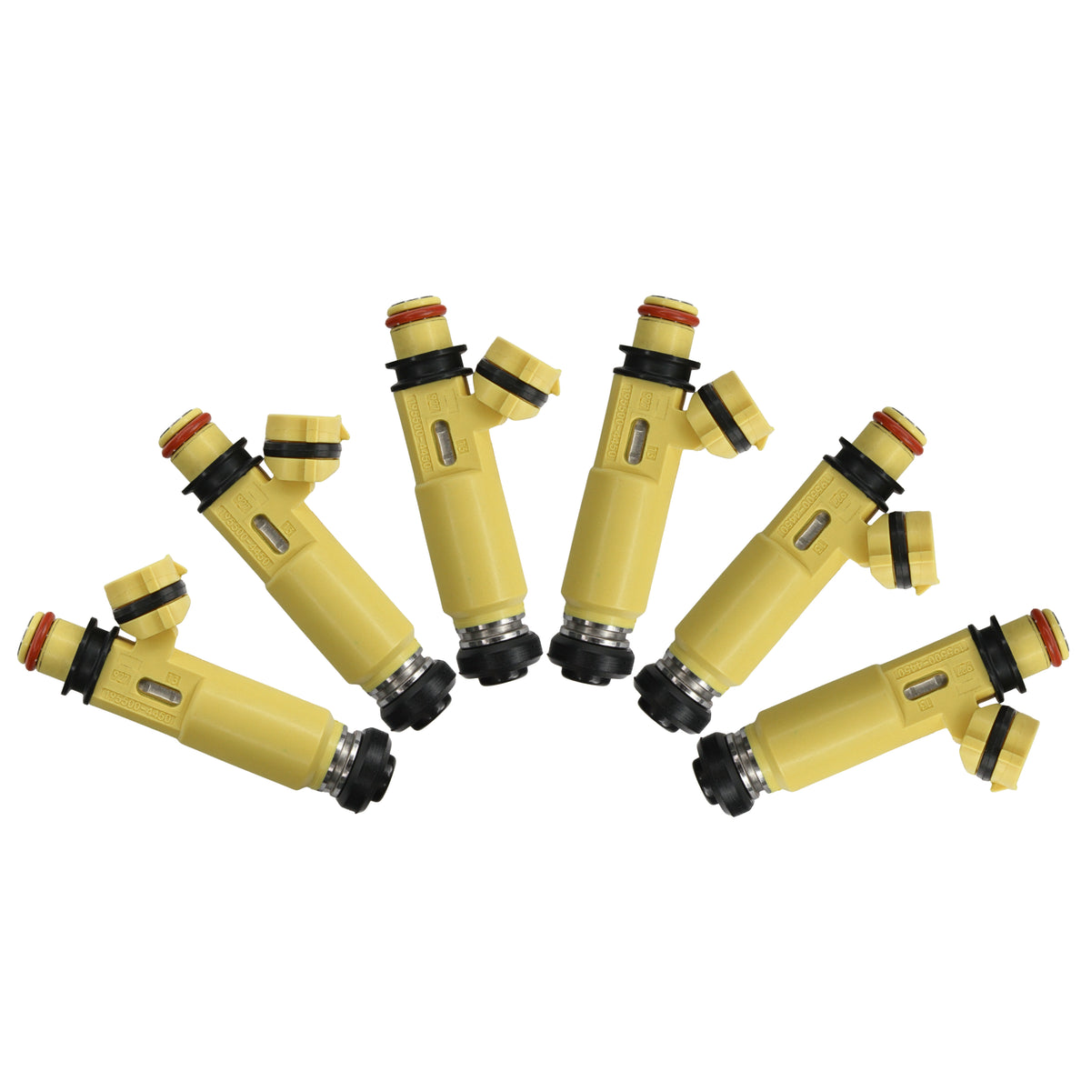6 x 450cc Fuel injectors for TOYOTA 1FZ-FE LANDCRUISER FZJ78,79,105 LE ...