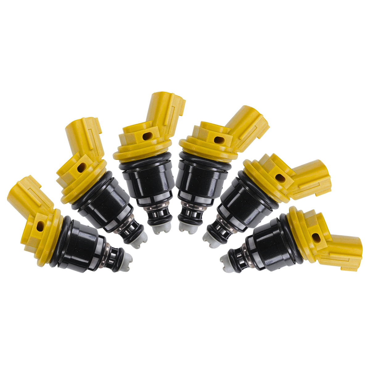 6x 550cc side feed fuel injectors RR543 for Nissan Fairlady Z Z32