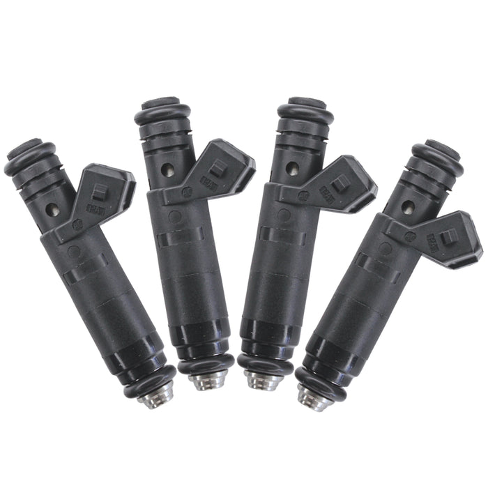 4 x Fuel Injectors 60lb 630cc High Impedance Long Style FI114961 EV1 plug (60mm)