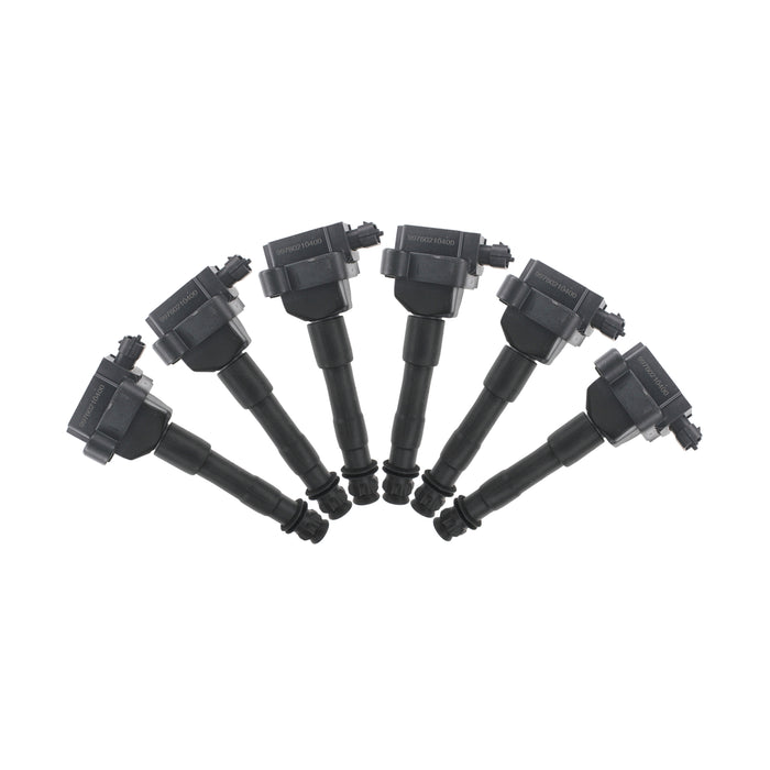 6 x Zündspulenpaket UF-544 für 1999-2012 Porsche 911 3.4L 3.6L 3.8L H6