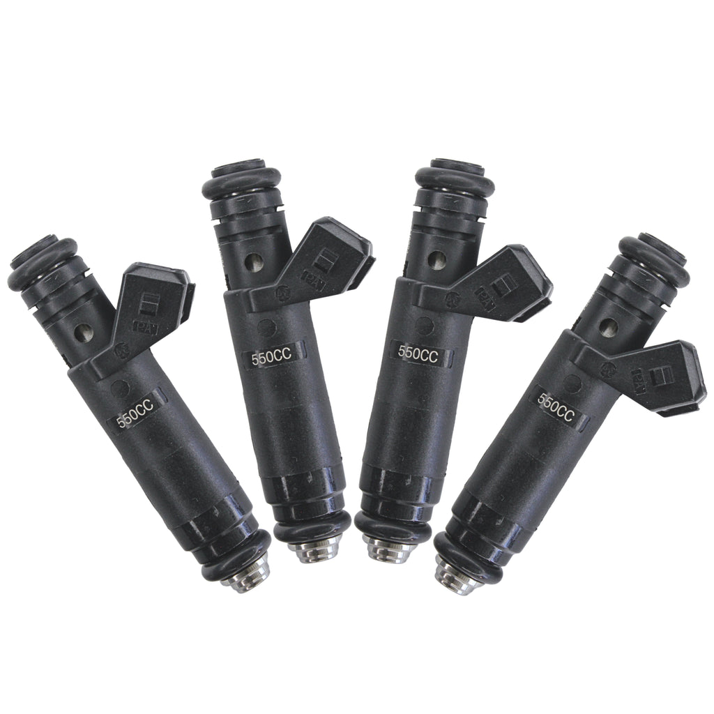 4x 550cc for Siemens Deka 52LB High Impedance Fuel Injectors EV1