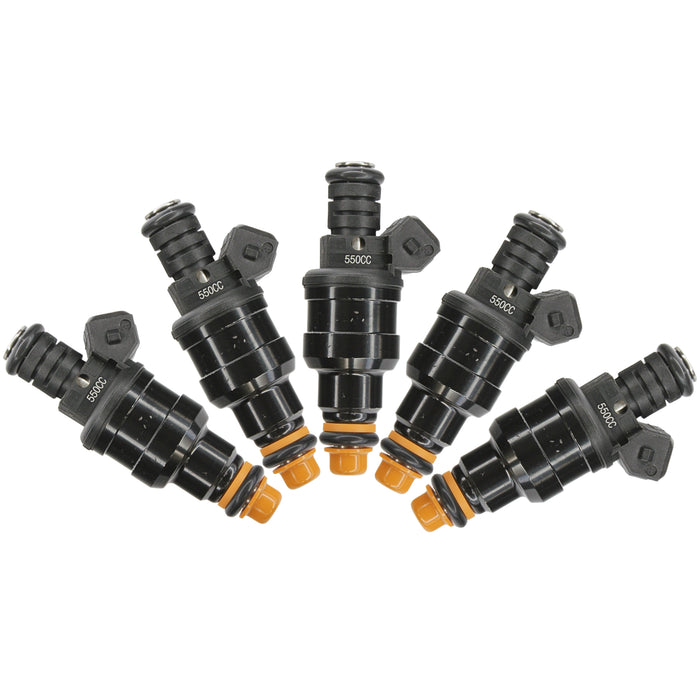 5 injecteurs de carburant 550 cc 52 lb pour Volvo S40 V50 S60 XC90 C70 Turbo Fit Bosch EV1