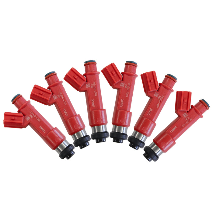 6 x 1200cc fuel injectors for Toyota Aristo-Celica-Supra Lexus 1zz 2zz GS300