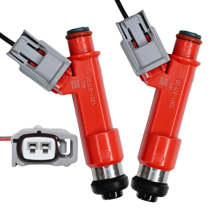 2x 1400cc Einspritzdüsen 133lb für Mazda RX-7 13B FC3S 1.3L Turbo High Impedance 