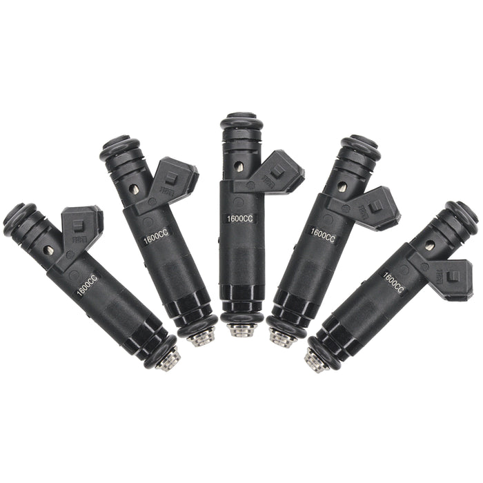 5 x Fuel Injectors 152lb 1600cc High Impedance Long Style FI114961 EV1 plug 60mm