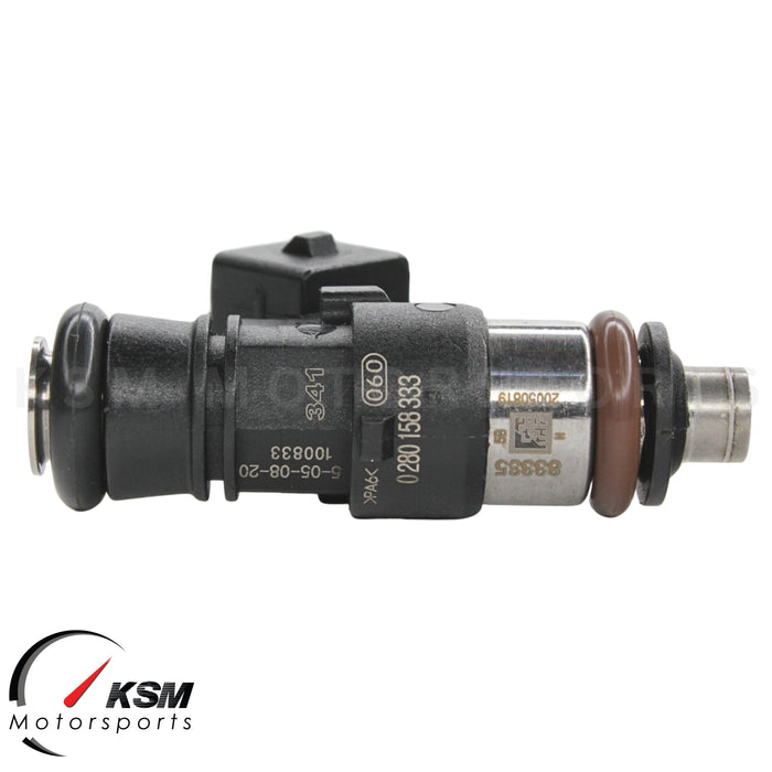 5 injecteurs de carburant courts EV14 1650 cc 157 lb, trou unique pour référence 0280158333 E85 